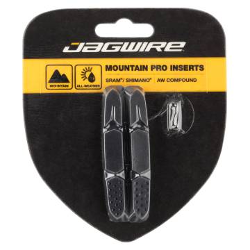 Jagwire Mountain Pro Brake Pad Replacement Inserts Black