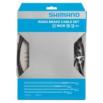 Shimano Road PTFE Brake Cable and Housing Set Black