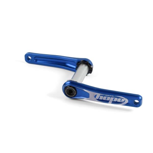 Kids Crankset No Spider Blue