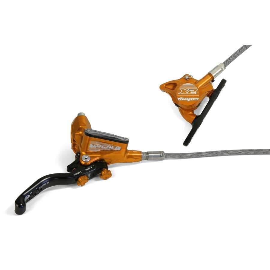 Tech  X Flatmount braided orange