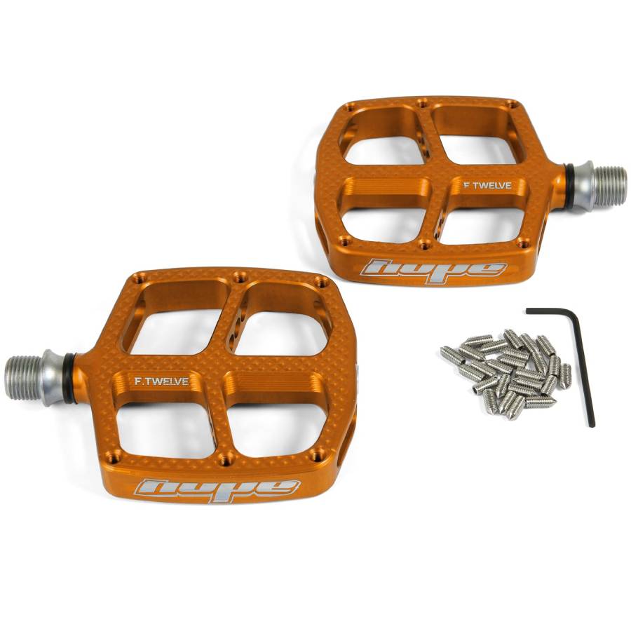Kids F Pedals Pair ORANGE