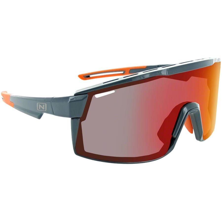 Optic Nerve Fixie Max Sunglasses Shiny Gray/Shiny Gray Lens