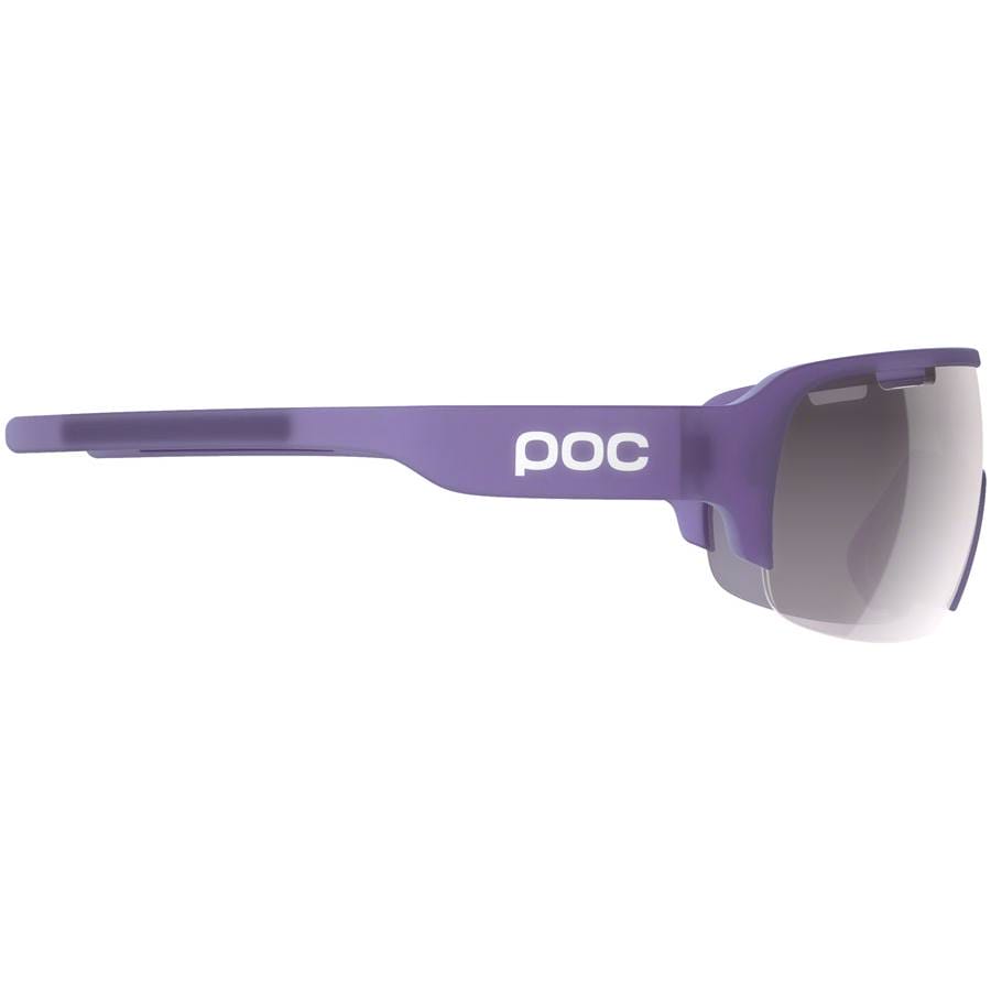 POC AIM Sunglasses Transparent Purple Clear/Violet Mirror - Image 3
