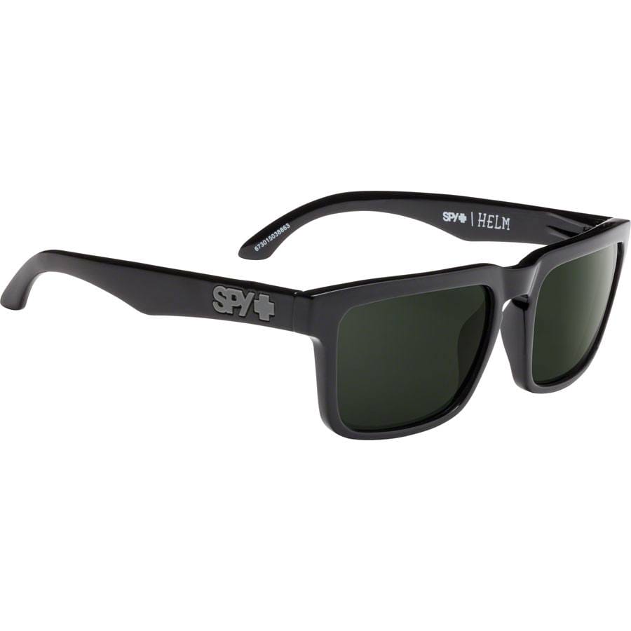 SPY+ HELM Sunglasses Black, Happy Gray Green Lenses - Image 2