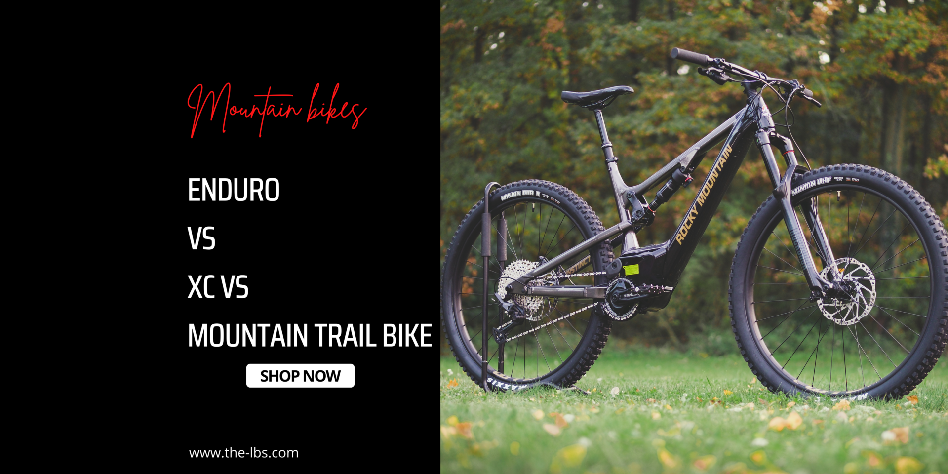 Enduro-bike-cross-country-bike-mountain-trail-bikes