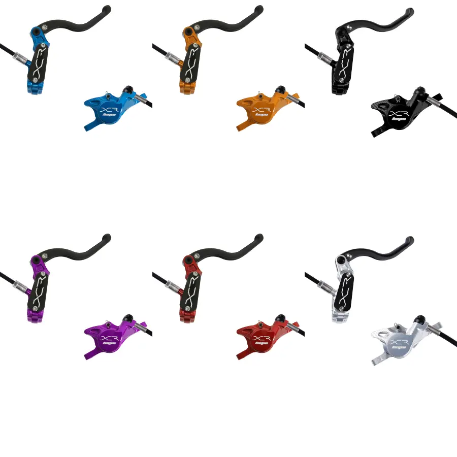 Hope XCR Pro X2 MTB Brake Set Post Mount or Flat Mount All Colors
