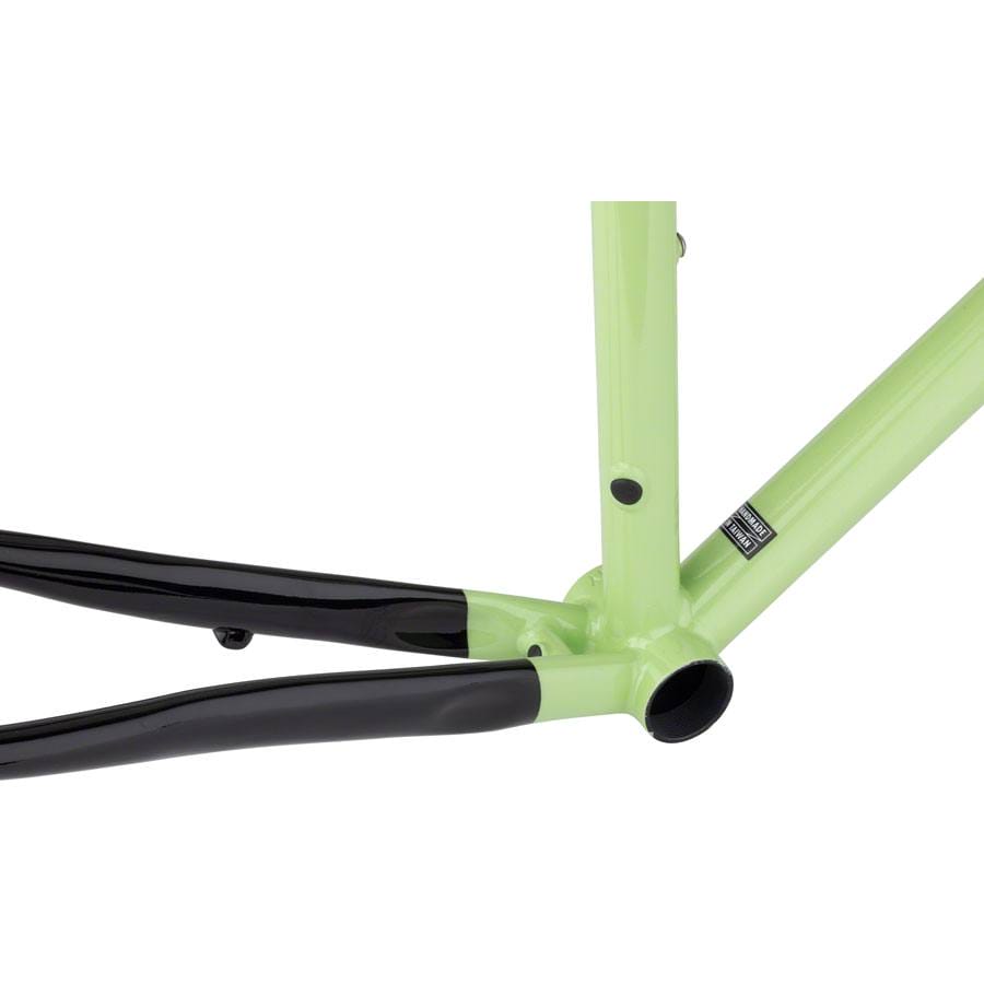 All-City Zig Zag Frameset - 700c, Steel, Honeydew Bling - Image 3