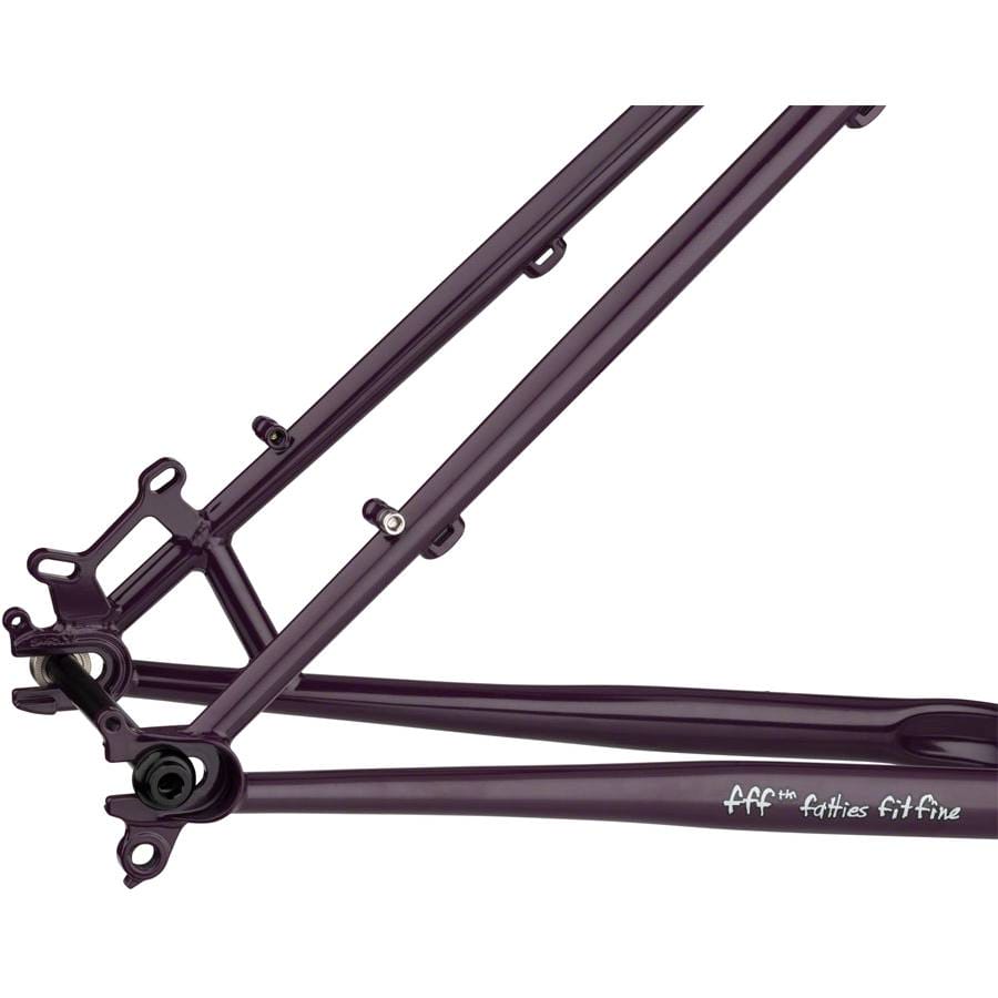 Surly Karate Monkey Frameset - 27.5", Steel, Organic Eggplant - Image 5