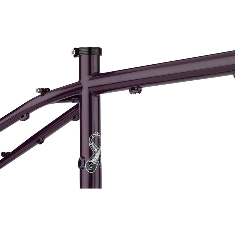Surly Karate Monkey Frameset - 27.5", Steel, Organic Eggplant - Image 3