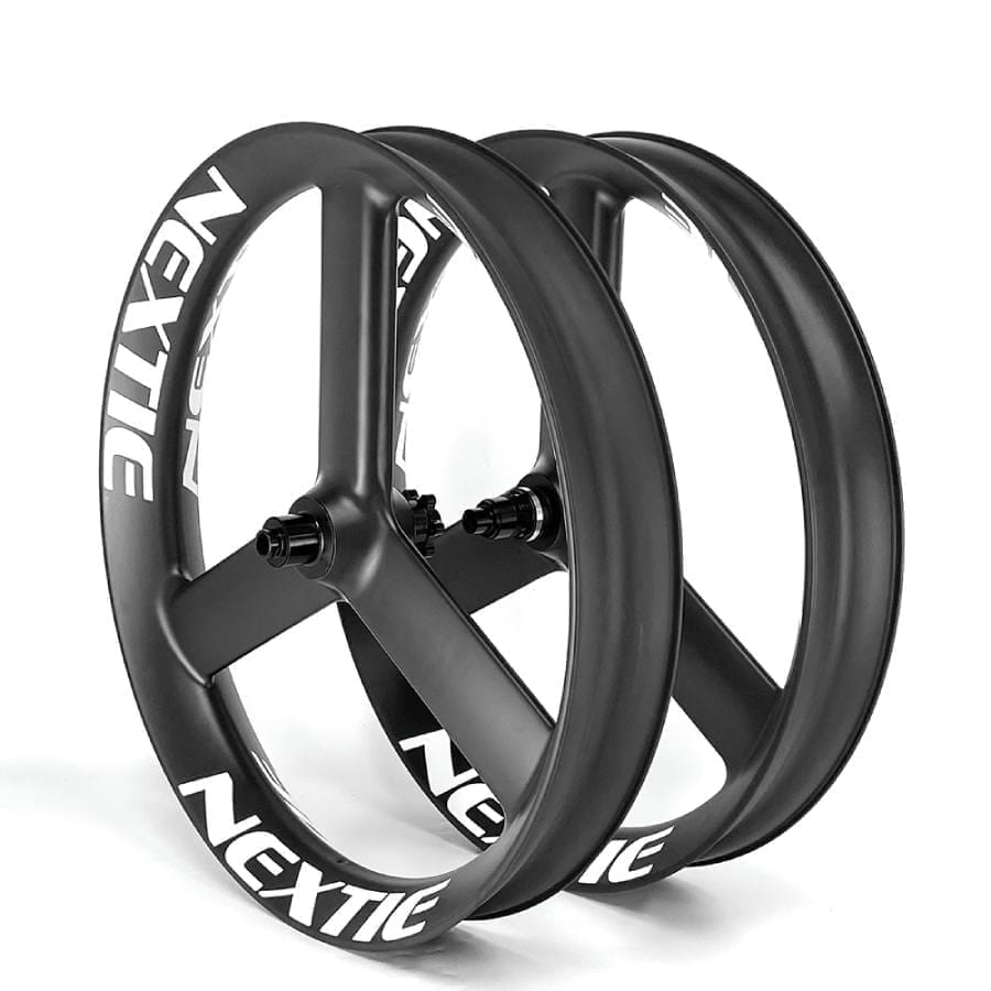 Wild Dragon 27.5" Carbon Tri-Spoke Fat Bike Wheelset 85mm
