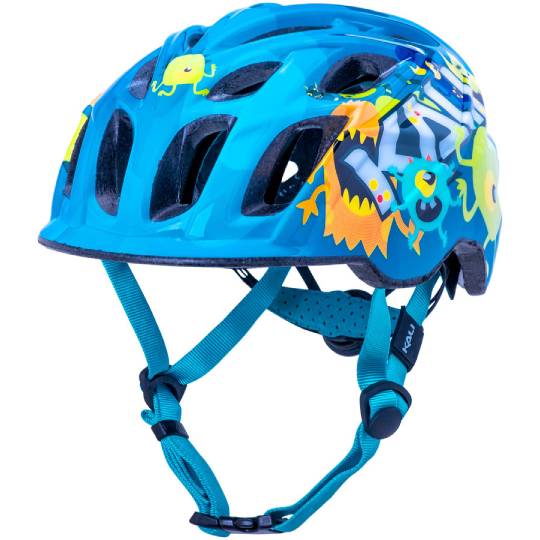 Kali Protectives Chakra Child Helmet – Monsters Blue, Children’s, X-Small