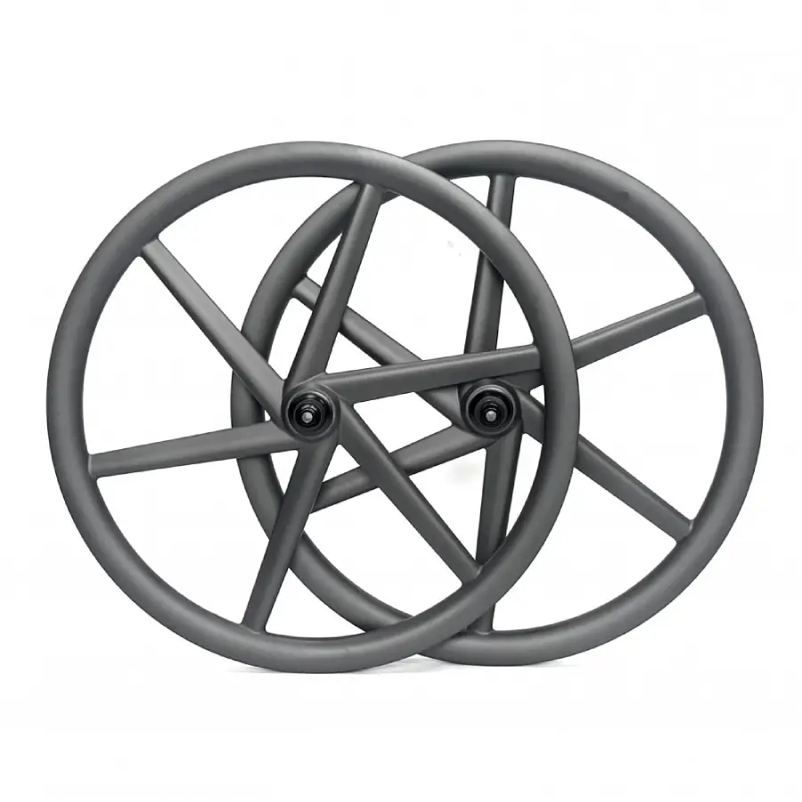 6-Spoke Carbon Gravel Wheelset 40mm (Front+Rear)