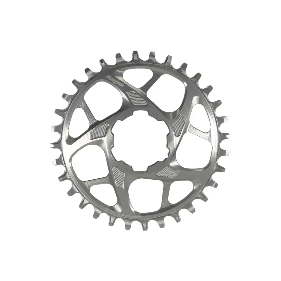 Hope R22 Spiderless Chainring Silver