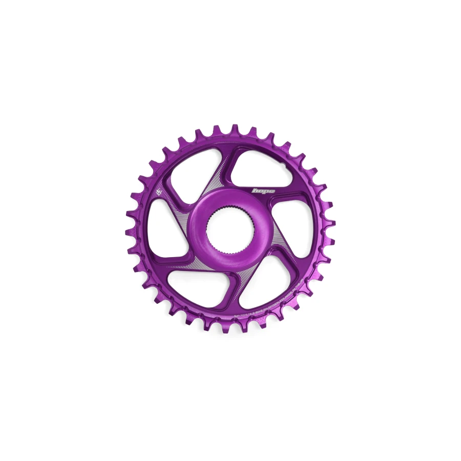 Hope R22 E-Bike Spiderless Retainer Ring - Shimano - Brand New Purple