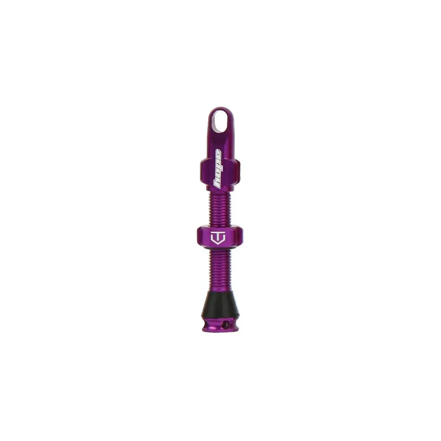 Hope Tubeless Valve Single 40mm STD Brand New Purple