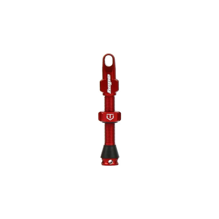 Hope Tubeless Valve Single 40mm STD Brand New Red