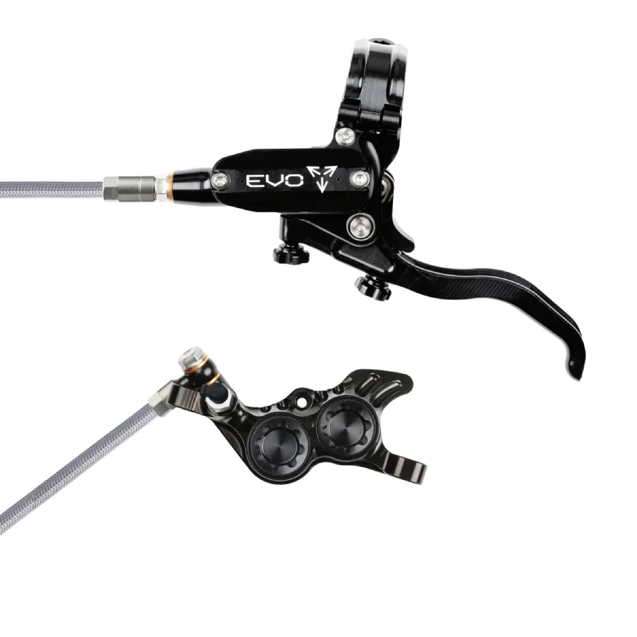 Hope Tech 4 EVO GR4 Braided No Rotor (Black) Brand New Black Black