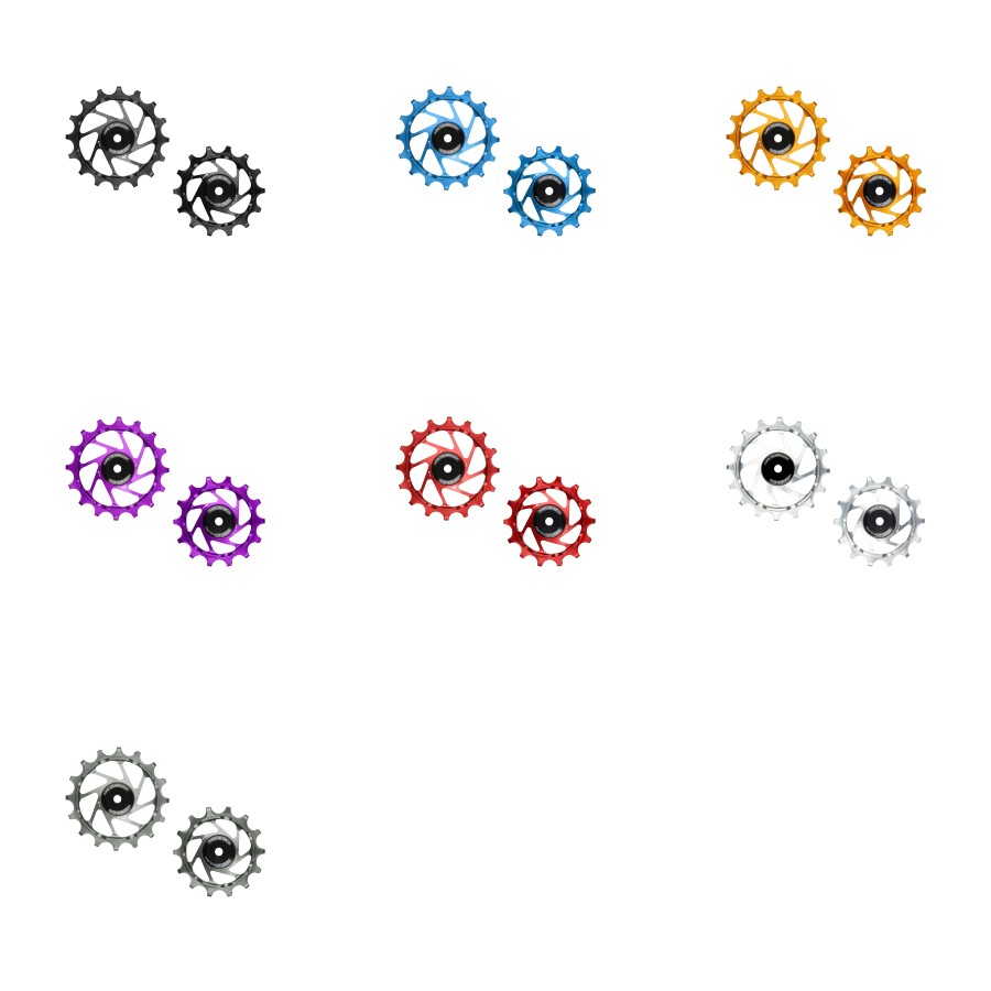 Hope 14/16 Tooth Jockey Wheels - Pair Brand New All Colors